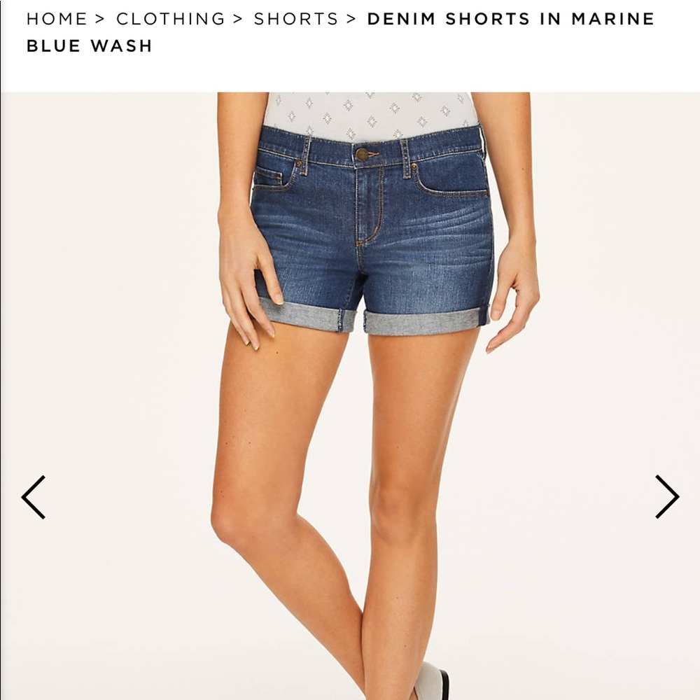 Loft Denim Shorts
